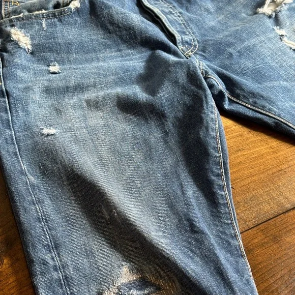 Ralph Lauren Men's Distressed Denim Jeans - Picture 2 of 10